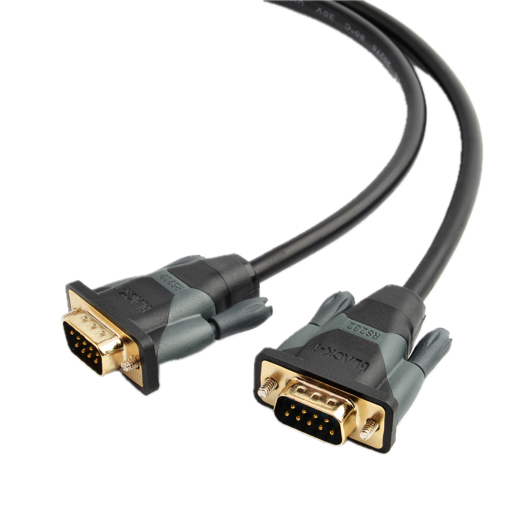 Black-i 9 Pin Serial RS232 Male to Male Cable