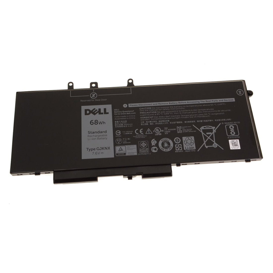 Dell Original Laptop Battery Latitude E5480 E5580 E5590 68WHr 4 Cell