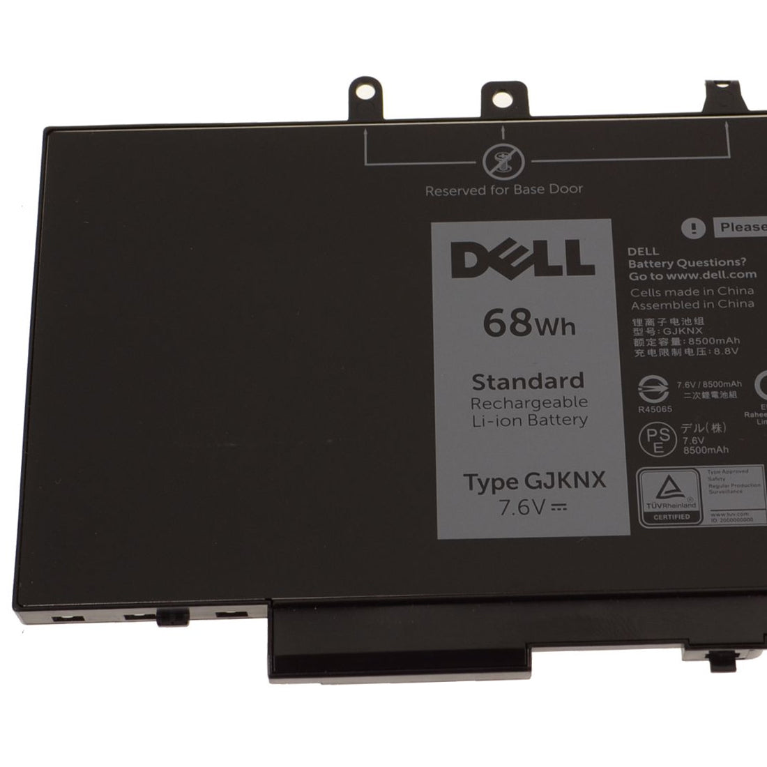 Dell Original Laptop Battery Precision 3520 3530 68WHr 4 Cell