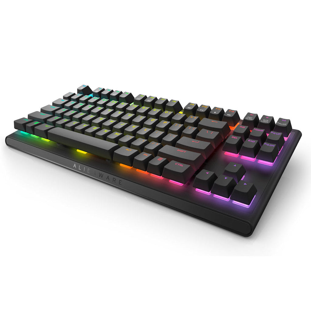 Dell Alienware AW420K Tenkeyless AlienFX RGB Wired Gaming Keyboard - Dark Side of The Moon