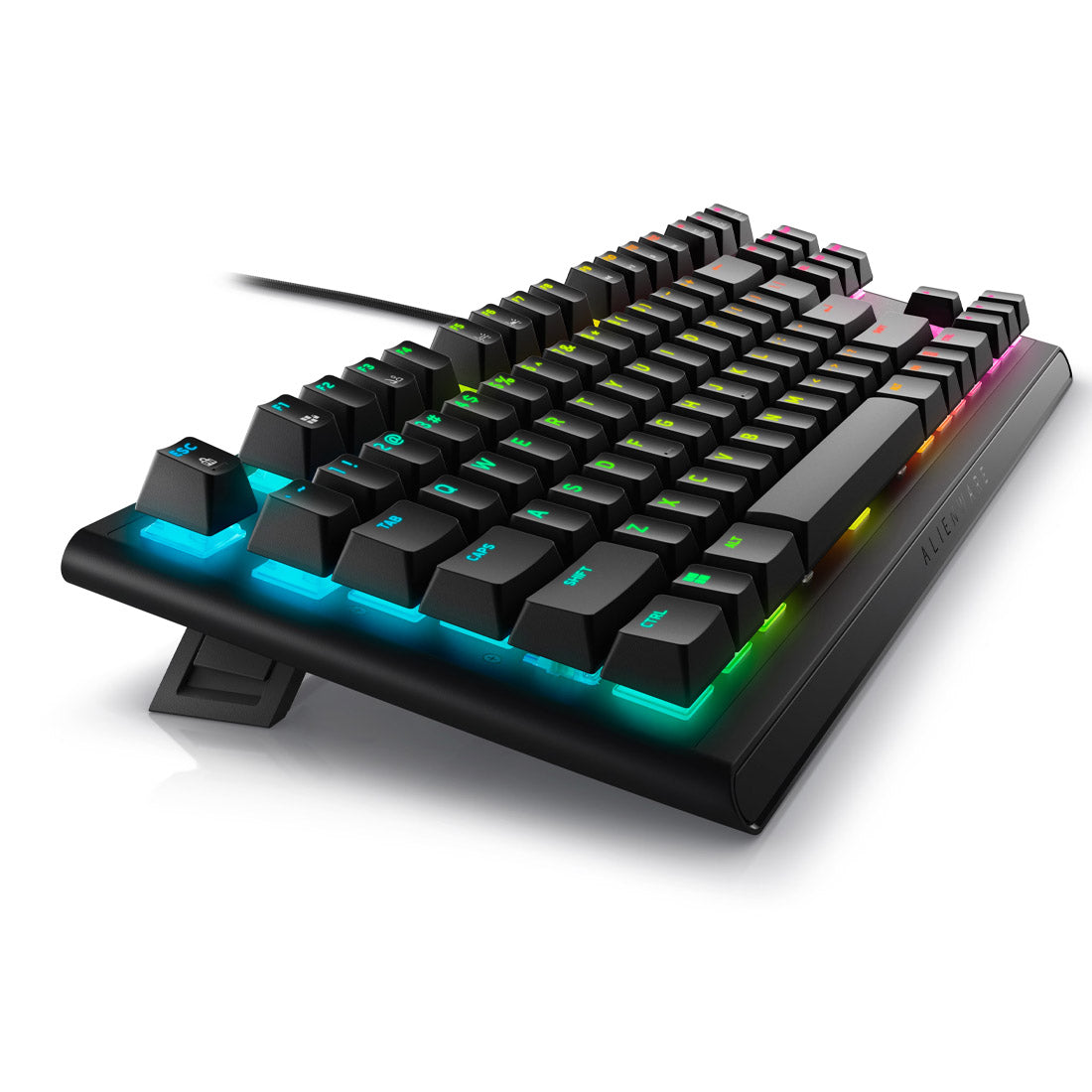 Dell Alienware AW420K Tenkeyless AlienFX RGB Wired Gaming Keyboard - Dark Side of The Moon