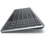 Dell KB740 Multi-Device 2.4 GHz Wireless Bluetooth Compact Keyboard - Titan grey
