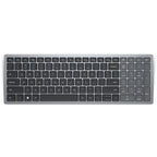 Dell KB740 Multi-Device 2.4 GHz Wireless Bluetooth Compact Keyboard - Titan grey
