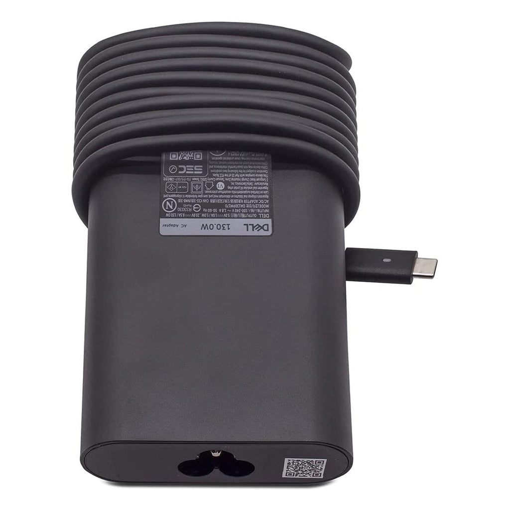 Dell Original 130W 20V USB Type-C Laptop Charger Adapter