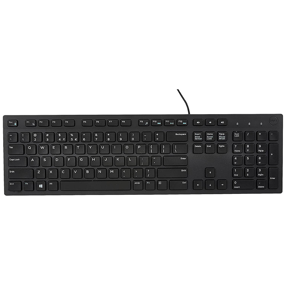 Dell KB216 Full-Size Wired Spill Resistance Keyboard with 3 Indicator Lights