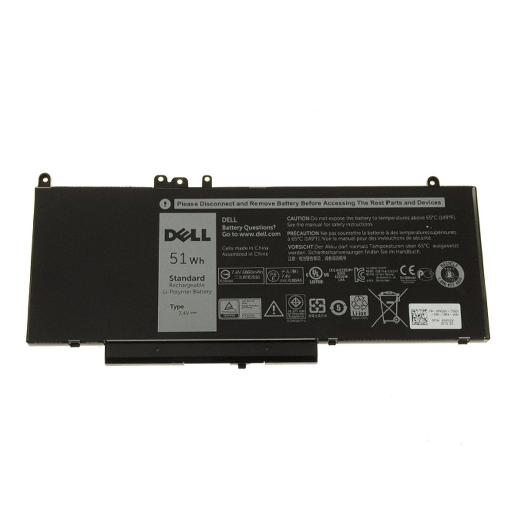 Dell Original 6980mAh 7.4V 51WHr 4-Cell Laptop Battery for Latitude E5250 E5450 E5550