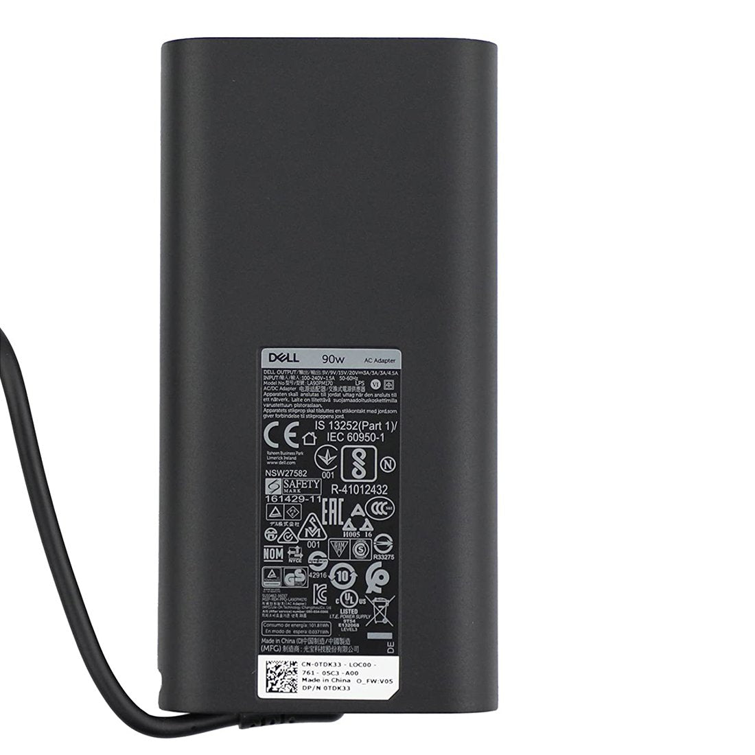 Dell Original 90W 20V USB Type C Pin Laptop Charger Adapter