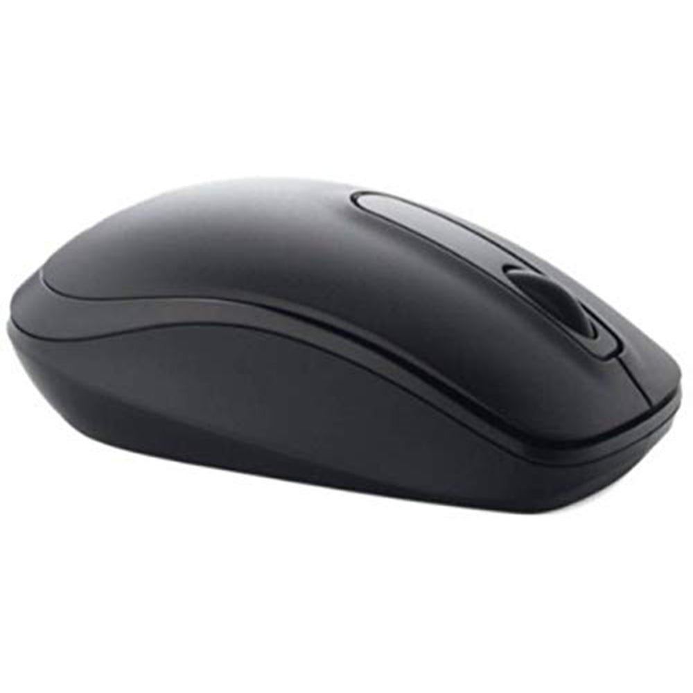Dell WM118 1000DPI 2.4GHz Optical Ambidextrous Wireless Mouse - Black