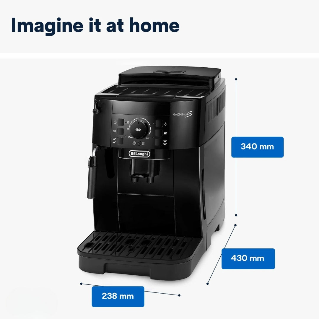 Delonghi  ECAM12.121.B - Magnifica S Bean to Cup Coffee Machine