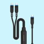 Duplo 2 In 1 Cable 140W With E-Marker Chip 1.2M