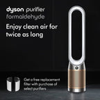 Dyson Purifier Cool Formaldehyde (White/Gold) TP09