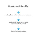 Dyson Purifier Cool Formaldehyde (White/Gold) TP09