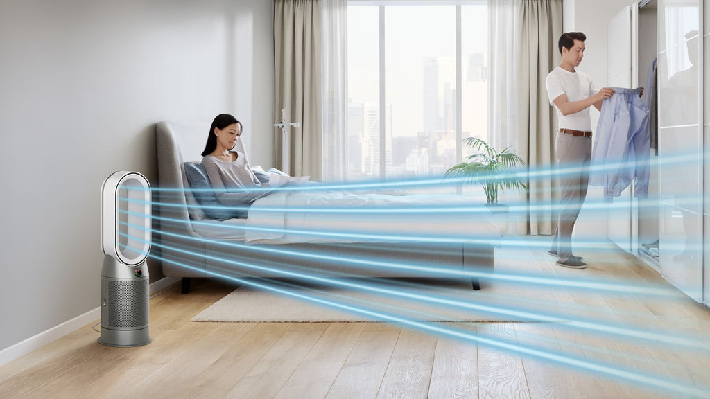Dyson Purifier Hot+Cool (White/Silver) - HP07