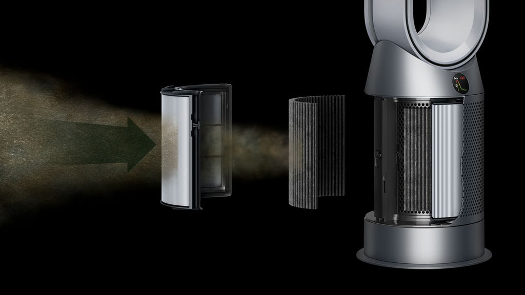 Dyson Purifier Hot+Cool (White/Silver) - HP07