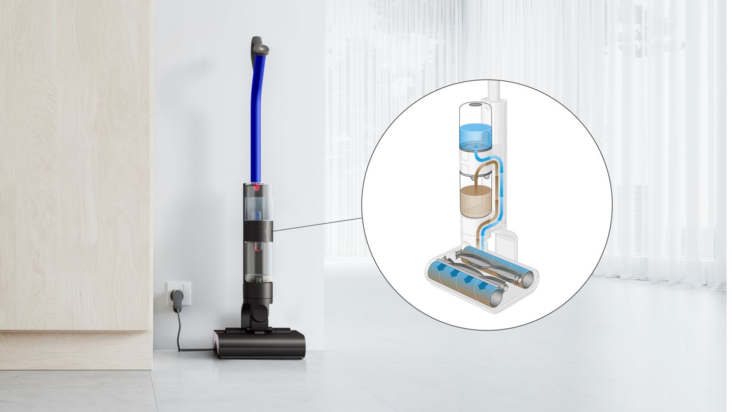 Dyson WashG1™ cord-free wet floor cleaner
