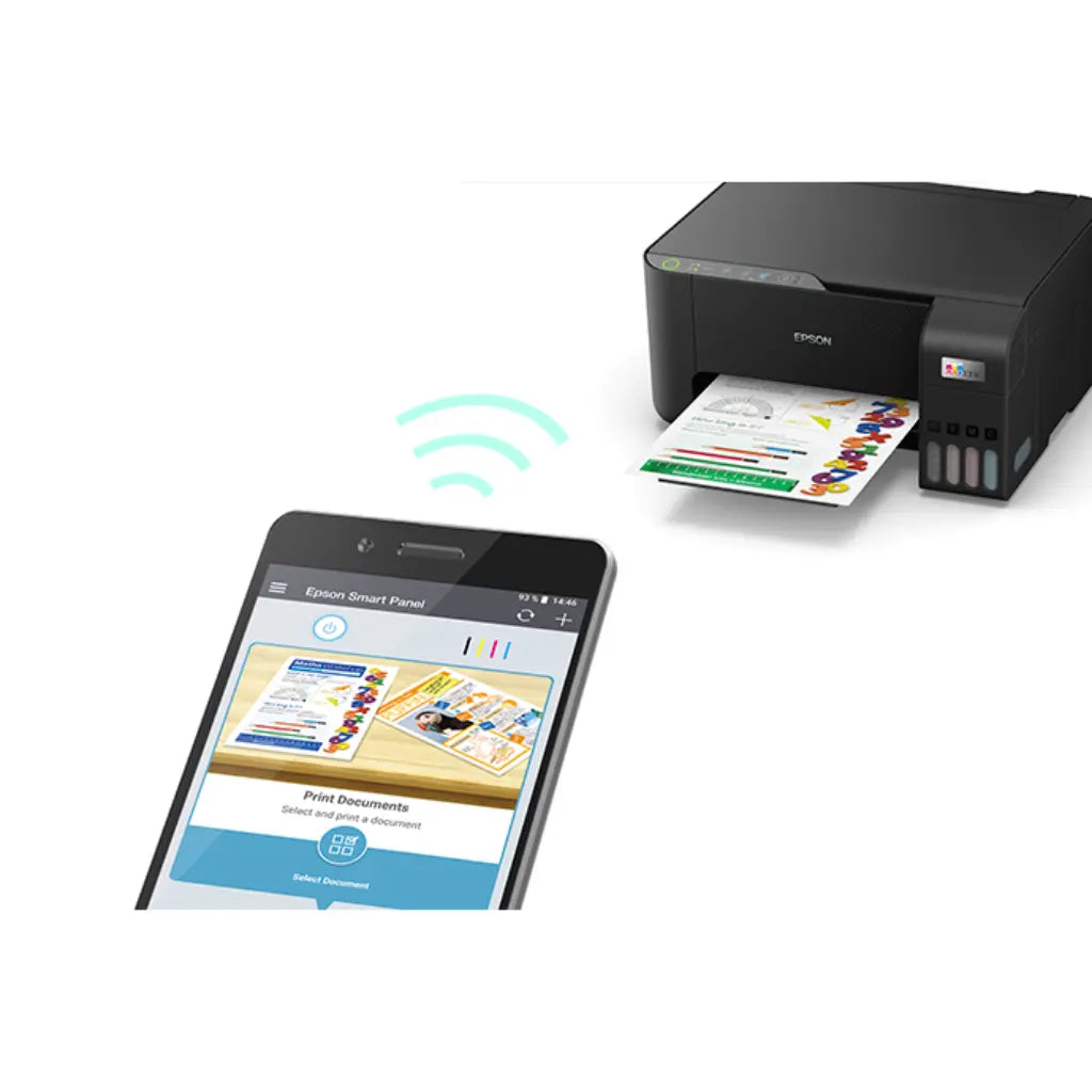 Epson EcoTank L3250 A4 Wireless All-in-One (Print,Copy,Scan) Ink Tank Printer