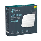 TP-Link N300 Omada EAP115 Indoor 300Mbps Wireless N Ceiling Mount Access Point - White
