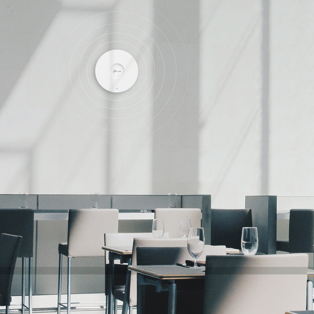 TP-Link Omada EAP670 AX5400 Wireless Ceiling Mount WiFi 6 Access Point - White