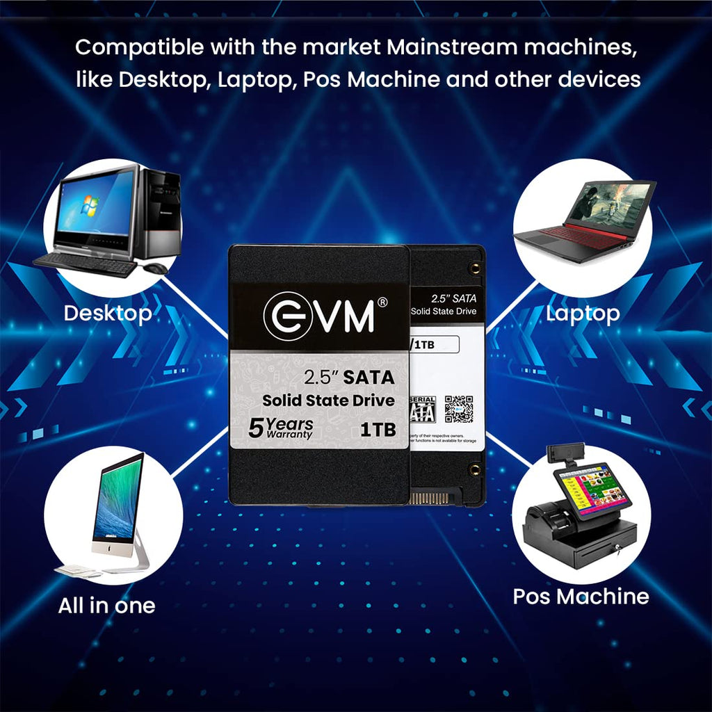 EVM 1TB 2.5-inch SATA 3D NAND Internal SSD