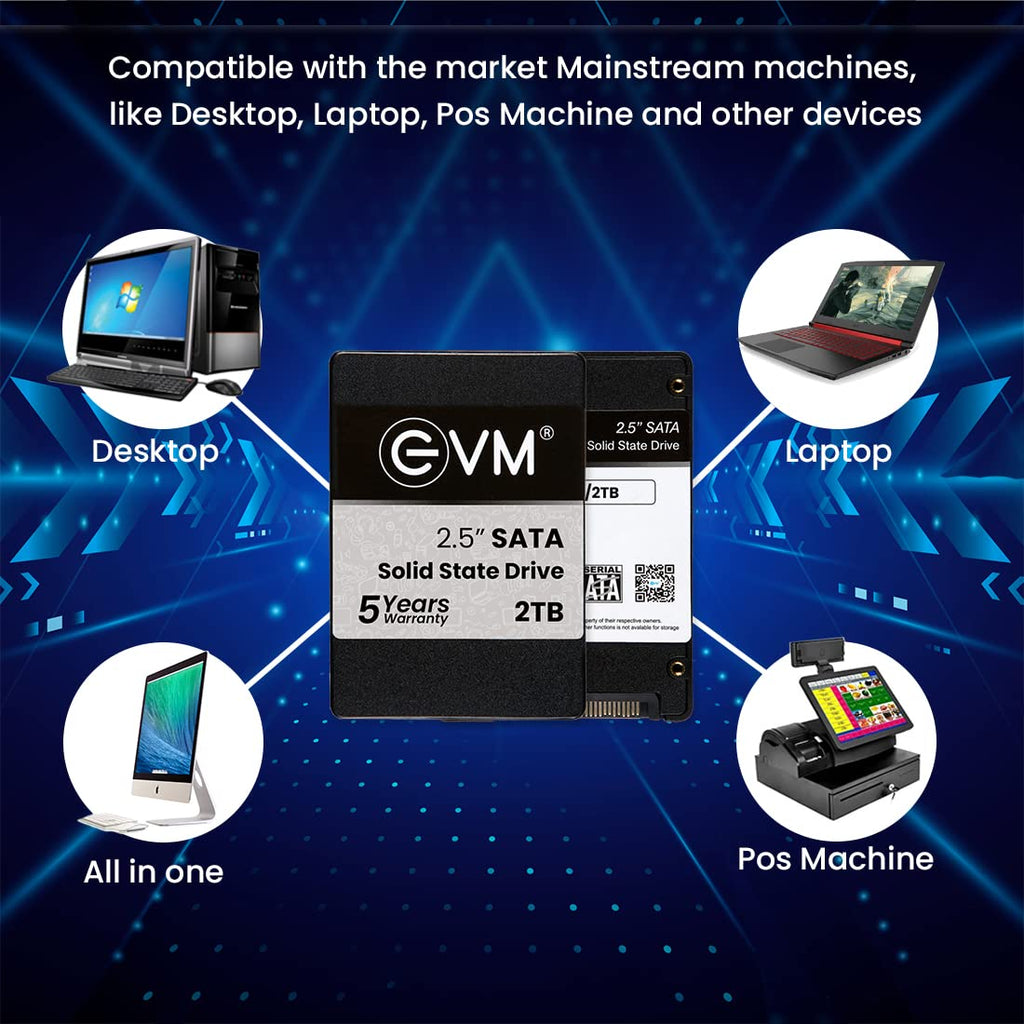 EVM 2TB 2.5-inch SATA 3D NAND Internal SSD