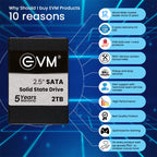 EVM 2TB 2.5-inch SATA 3D NAND Internal SSD