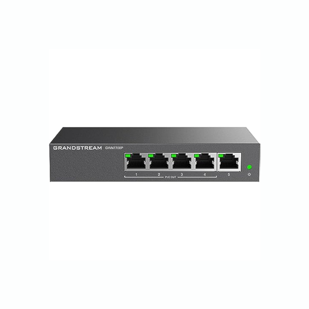 Grandstream GWN7700P 4+1 POE 60W Switch