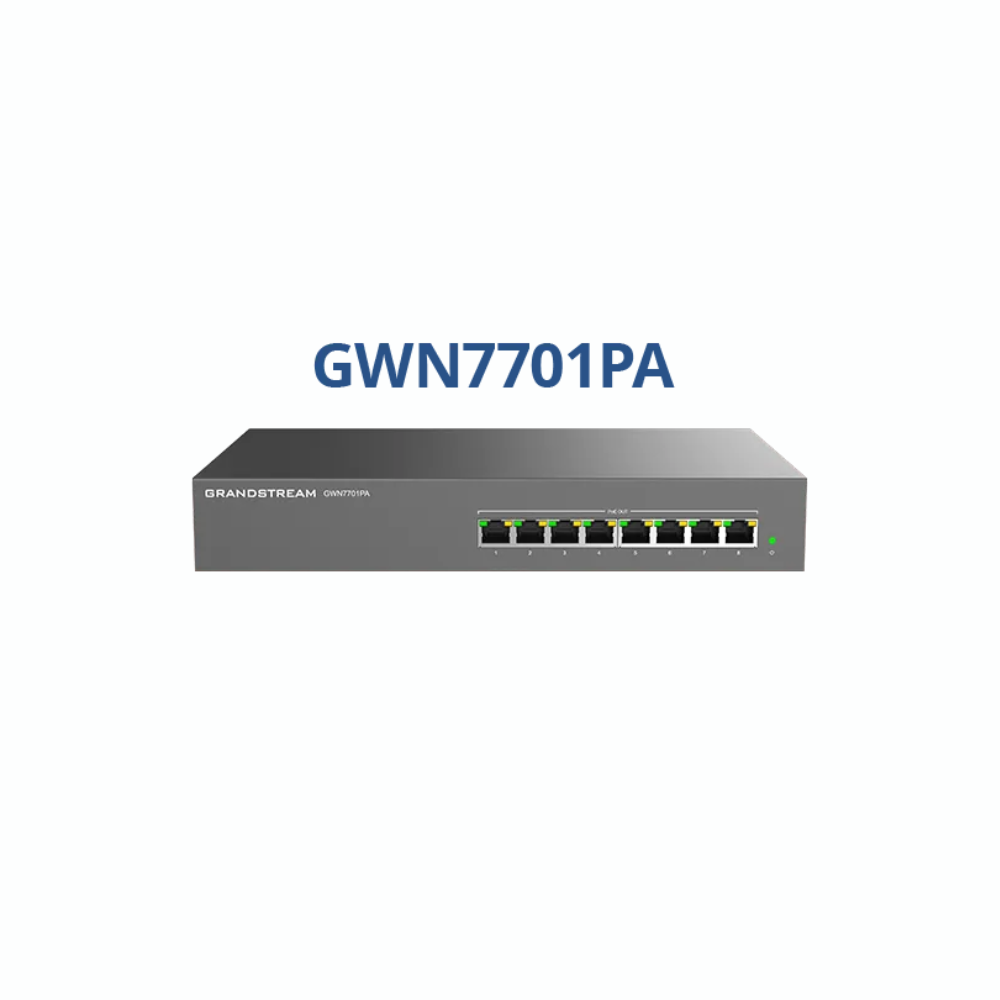 Grandstream GWN7701PA 8 Port POE 145W Switch