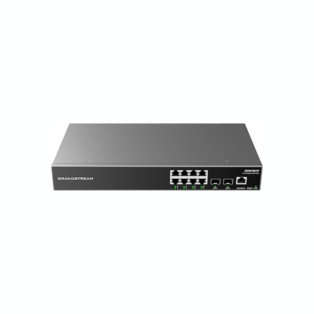 Grandstream GWN7801P 8+2 POE 120W Switch