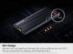 Samsung 9100 Pro 4TB NVMe M.2 2280 Internal Solid State Drive with Heatsink - Black