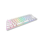Gamdias Hermes E3 RGB Mechanical White Gaming Keyboard Blue Switch with 19 Built-in Lighting Effects Certified Optical Switches and N-Key Rollover & Anti-Ghosting Functionality