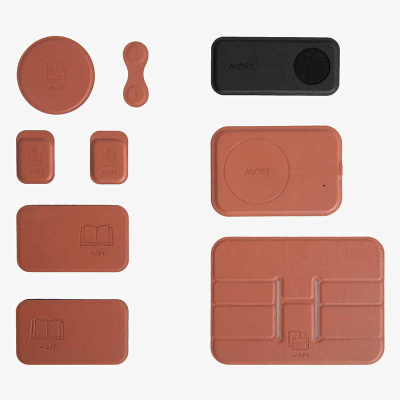 MOFT Smart Desk - Desk Mat with Wrist Rest + Magsafe Wireless Charger and Magsafe Sticker + Memo and Book Holder + Cable Organiser + Tablet Holder