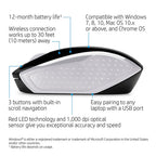 HP Wireless Optical Mouse 200 (Pike Silver)