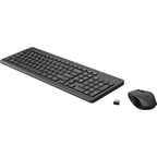 HP 330 Wireless Keyboard and Optical Mouse Ultra Slim Combo with LED Indicators