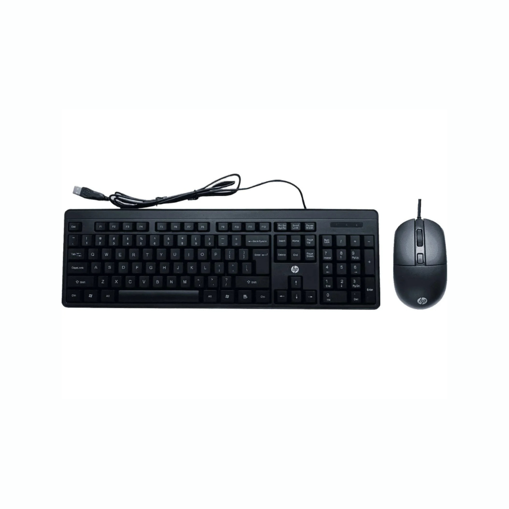 HP KM150 wired mouse&keyboard (7J4H2AA) (N)
