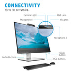HP E24mv G4 24" 1080p FHD IPS Conferencing Monitor with Webcam and Dual Speakers