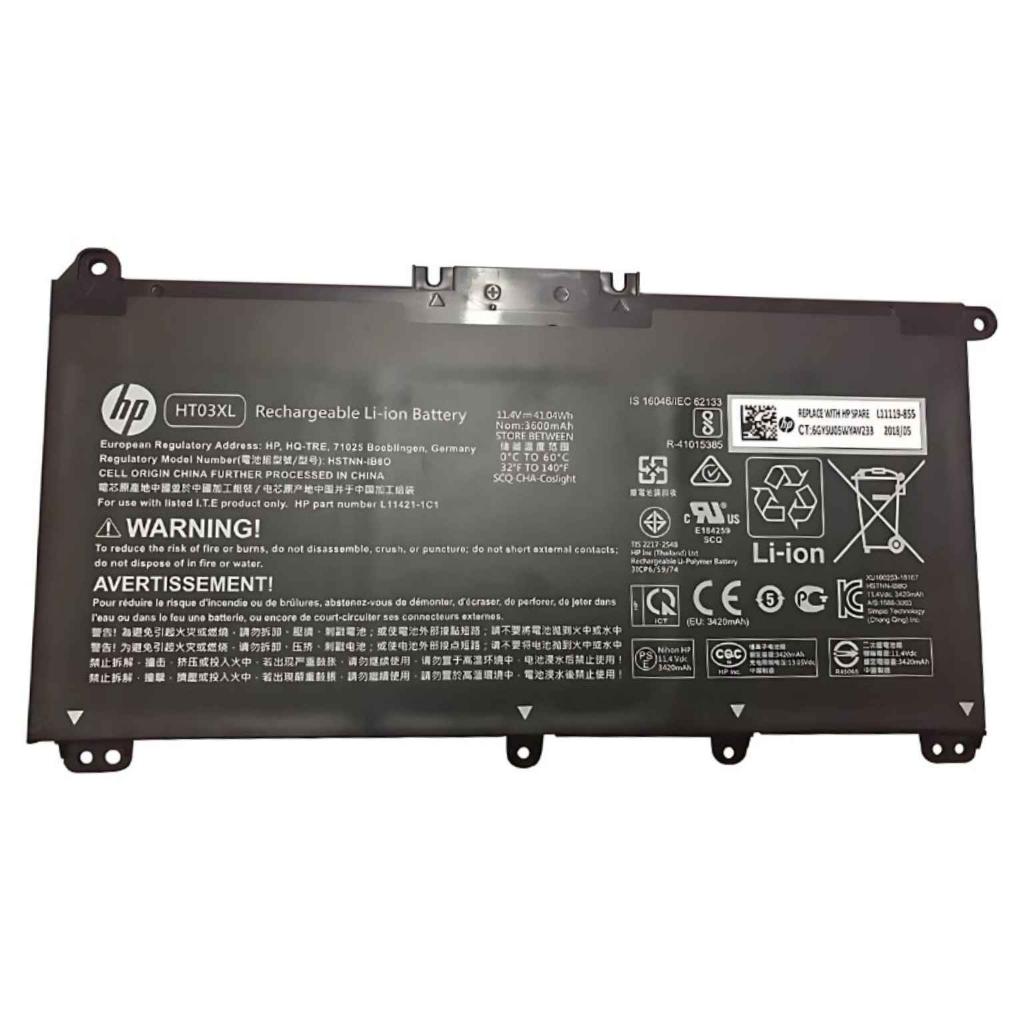 HP HT03XL Original OEM 3600mAh 11.4V 3 Cell Laptop Battery