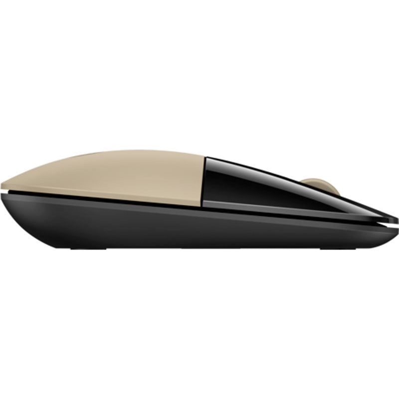 HP Z3700 Wireless Mouse with 1200DPI and 2.4GHz Connectivity - Gold