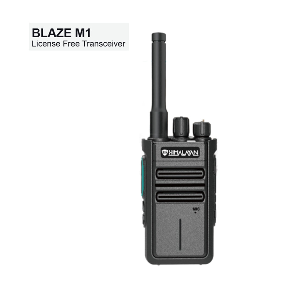 Himalayan Walkie Talkie Blaze M1 – PMR Lic-Free 446 MHz, Long-Range, Rugged Design