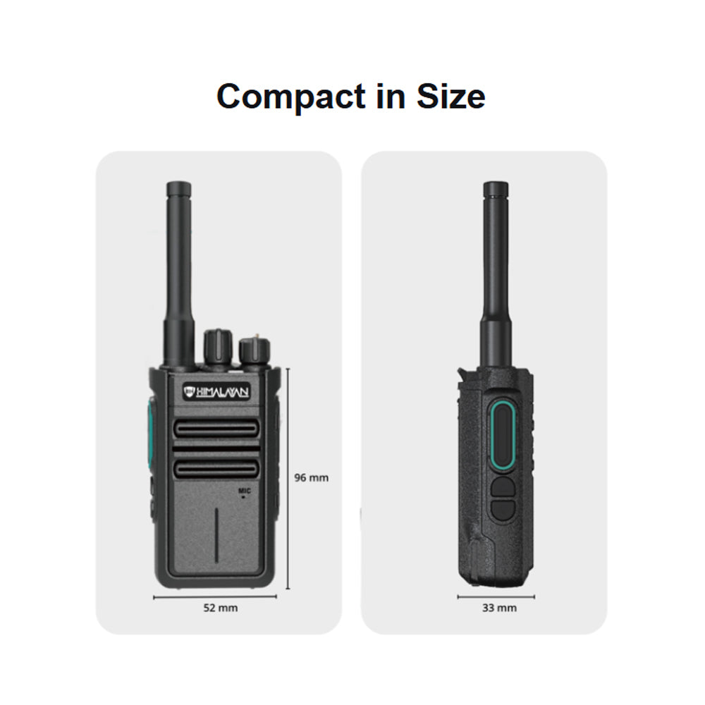 Himalayan Walkie Talkie Blaze M1 – PMR Lic-Free 446 MHz, Long-Range, Rugged Design