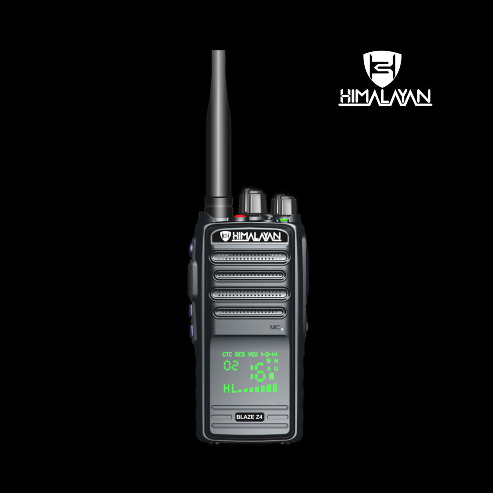 Himalayan Walkie Talkie Blaze Z4 – PMR Lic-Free 446 MHz, Long-Range, Rugged Design