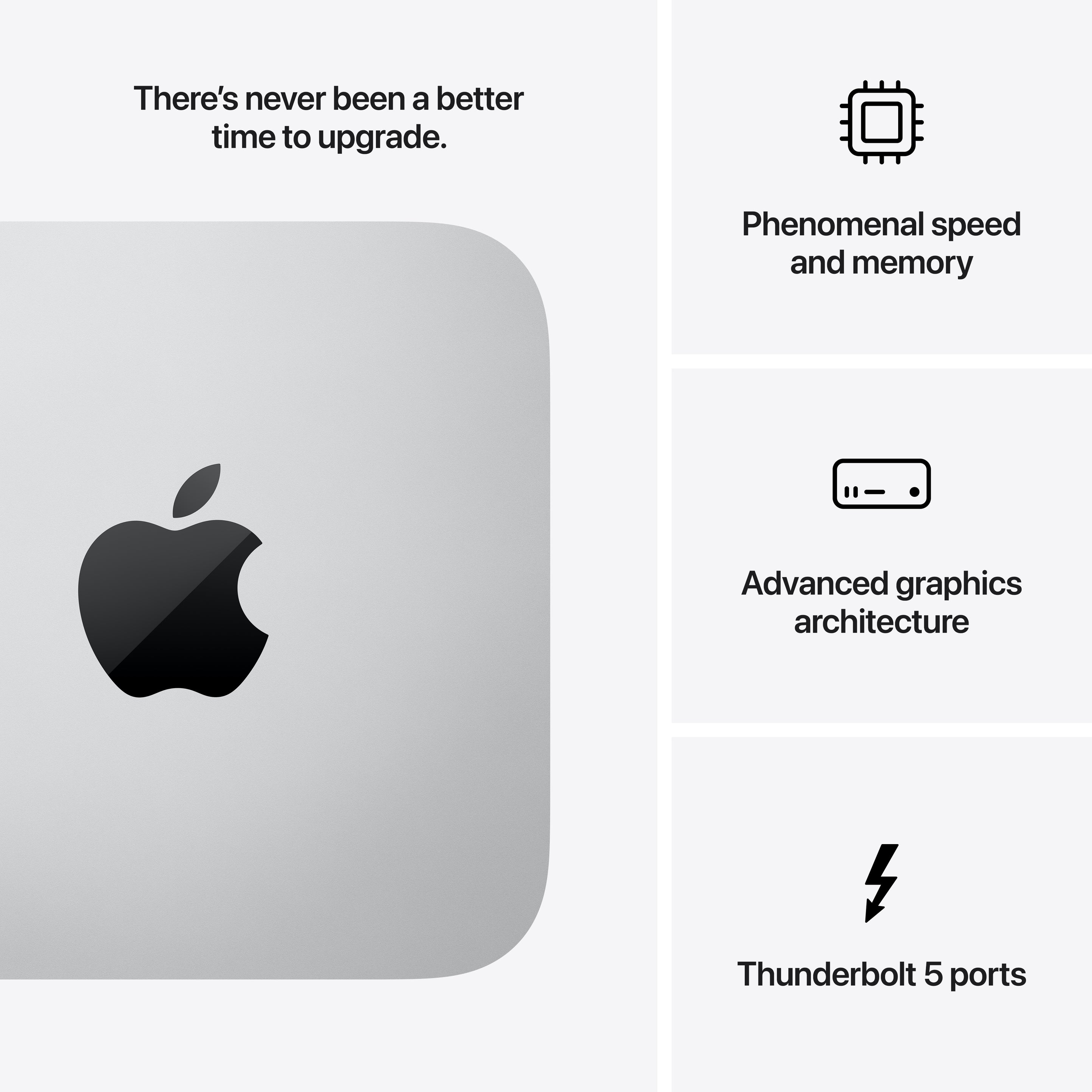 Mac Studio: Apple M3 Ultra chip with 28‑core CPU, 60‑core GPU