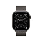 Apple Watch Series 11 Slate Titanium Case with Slate Milanese Loop