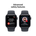 Apple Watch SE Midnight Aluminium Case with Midnight Sport Band