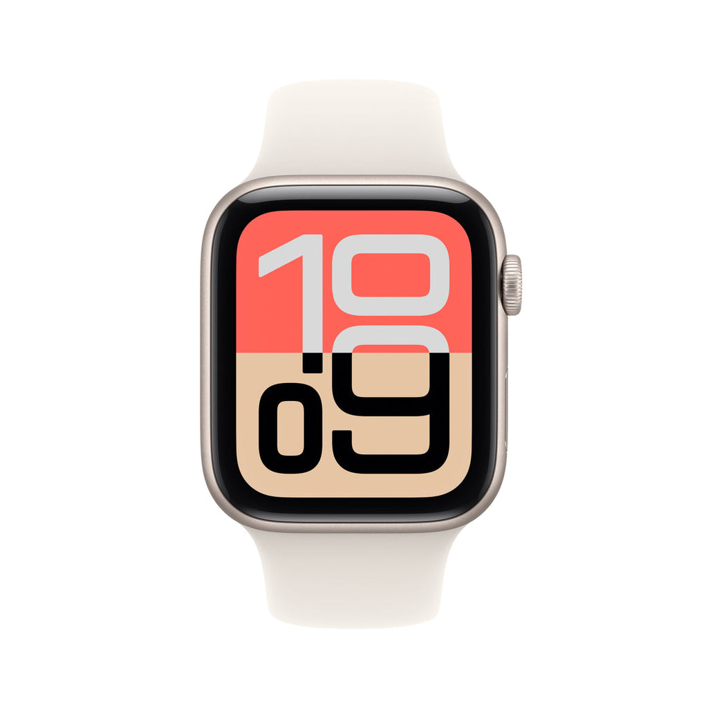 2025 Apple Watch SE Starlight Sport Band - Aluminum (3rd generation)
