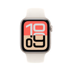 2025 Apple Watch SE Starlight Sport Band - Aluminum (3rd generation)