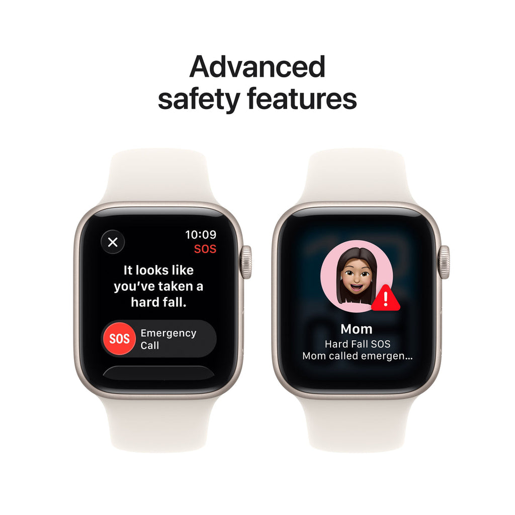 2025 Apple Watch SE Starlight Sport Band - Aluminum (3rd generation)