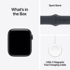 Apple Watch SE Midnight Aluminium Case with Midnight Sport Band