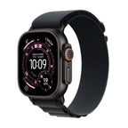 Apple Watch Ultra 3 Black Titanium Case with Alpine Loop -  Black