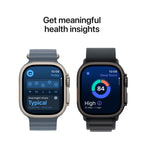 Apple Watch Ultra 3 Black Titanium Case with Alpine Loop -  Black