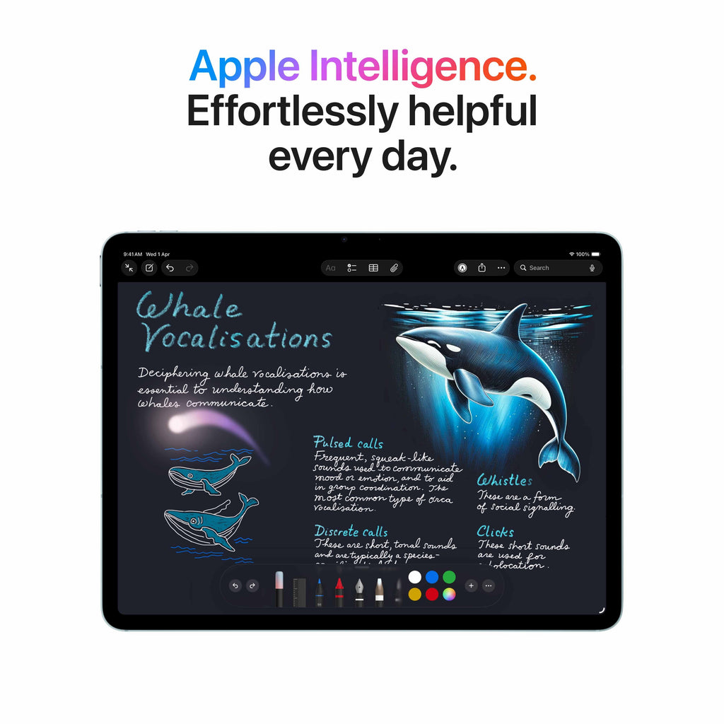 11-inch iPad Air Wi-Fi + Cellular 256GB - Space Grey (M4) -MH7D4HN/A